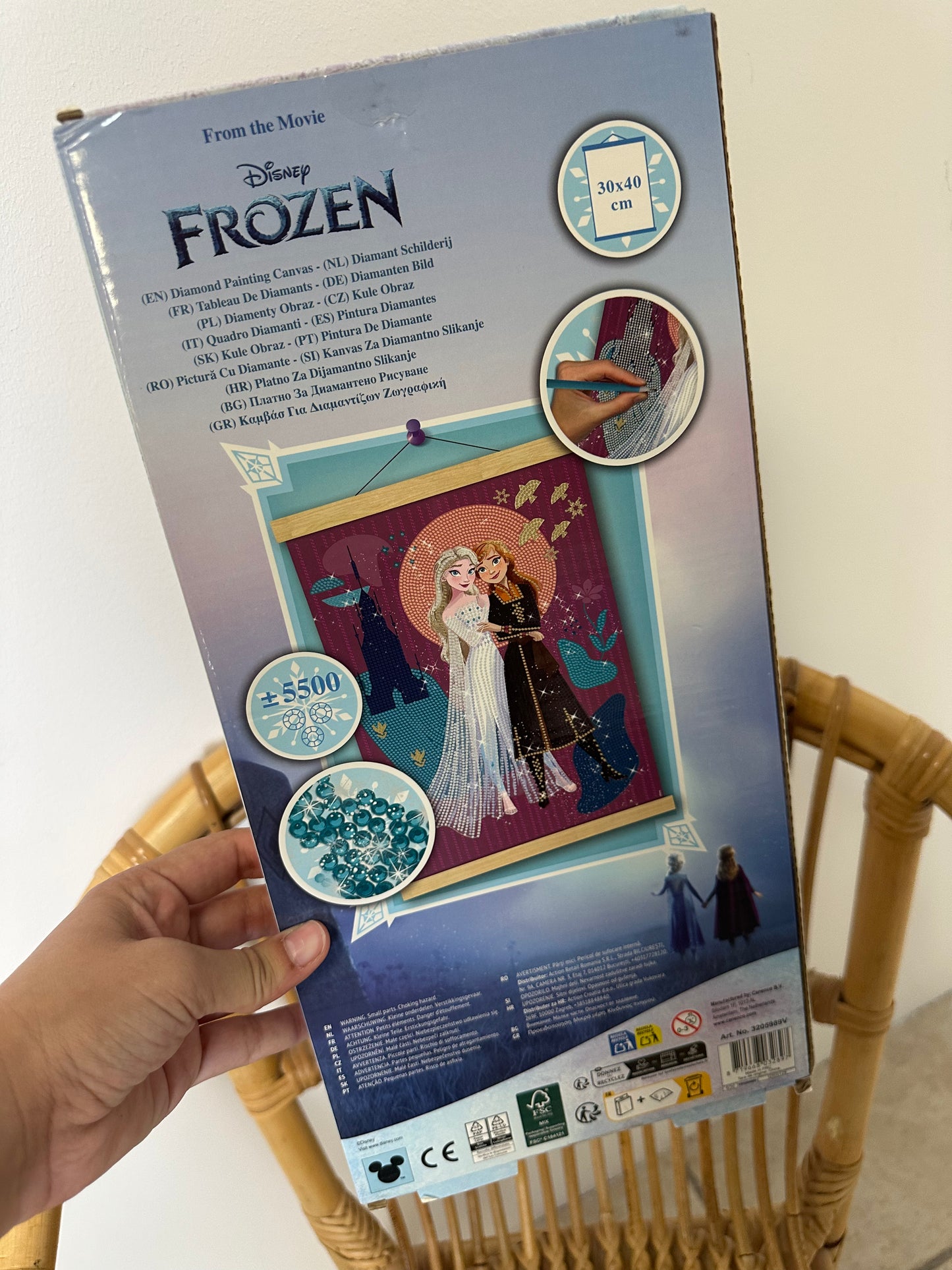 Diamond painting Frozen