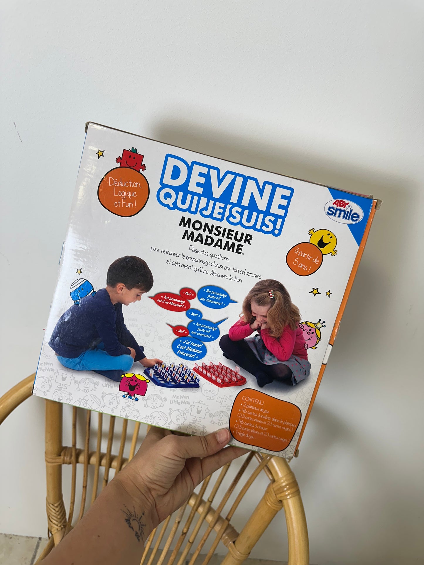 Devine qui je suis monsieur madame