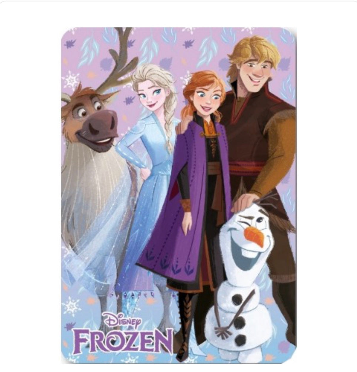 Plaid Reine des Neiges