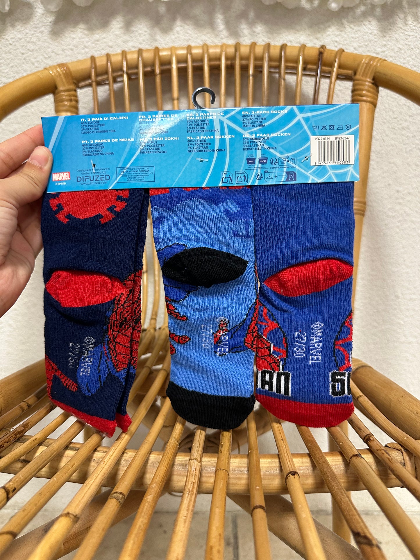 Chaussettes Spider Man