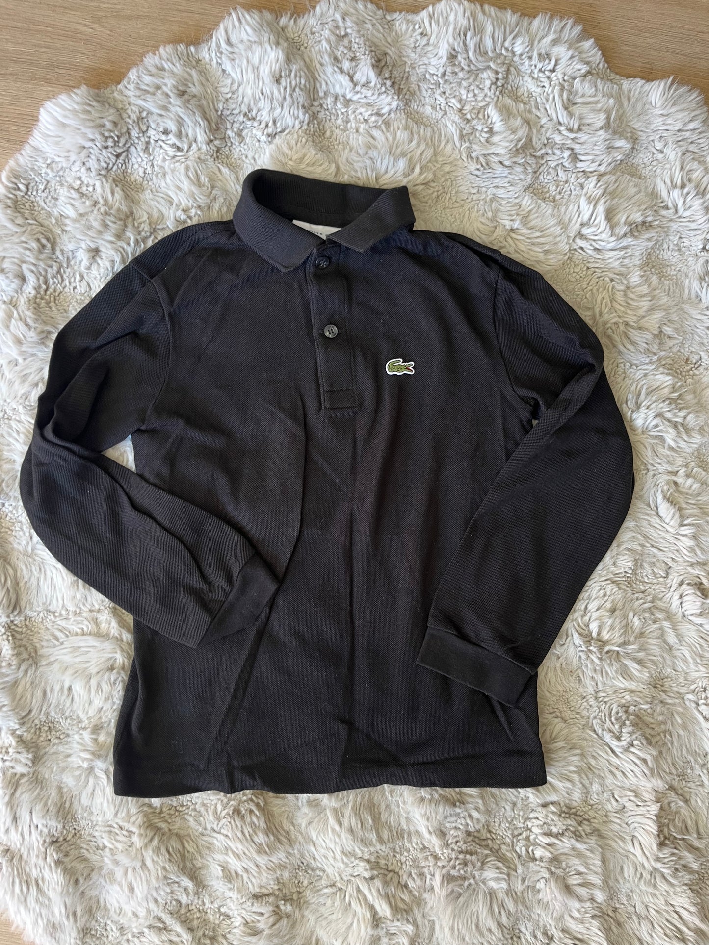 Polo manches longues Lacoste 8 ans