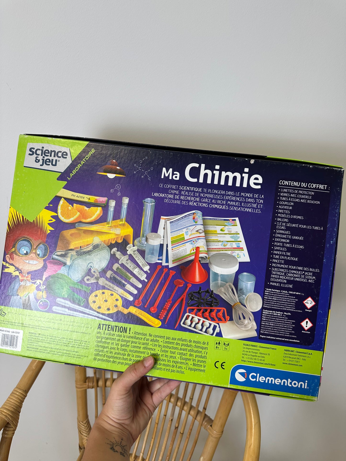 Science & jeu chimie