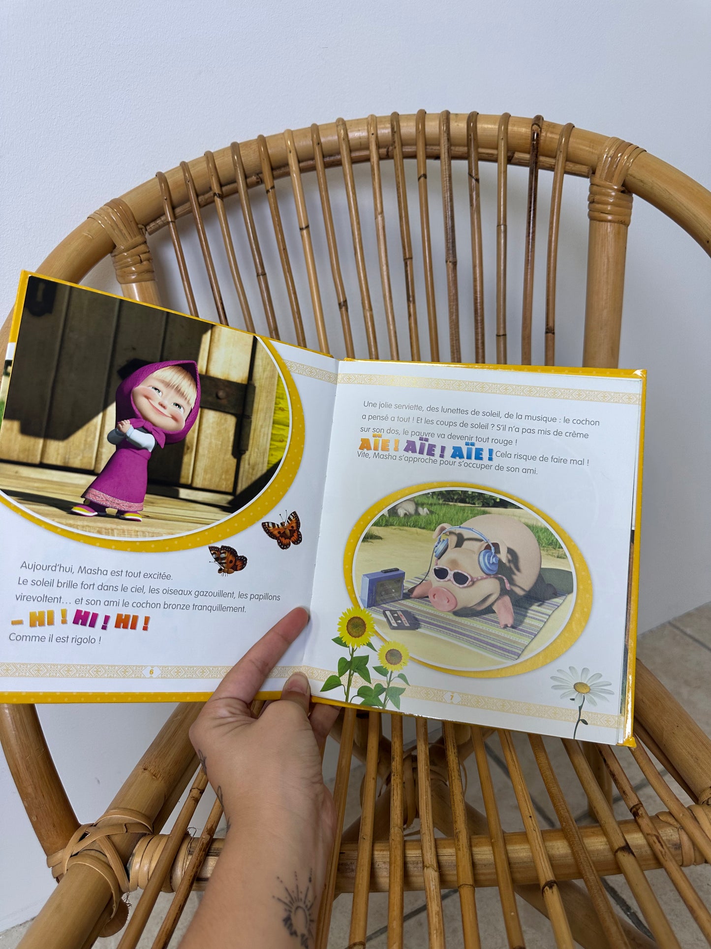 Livre masha et michka
