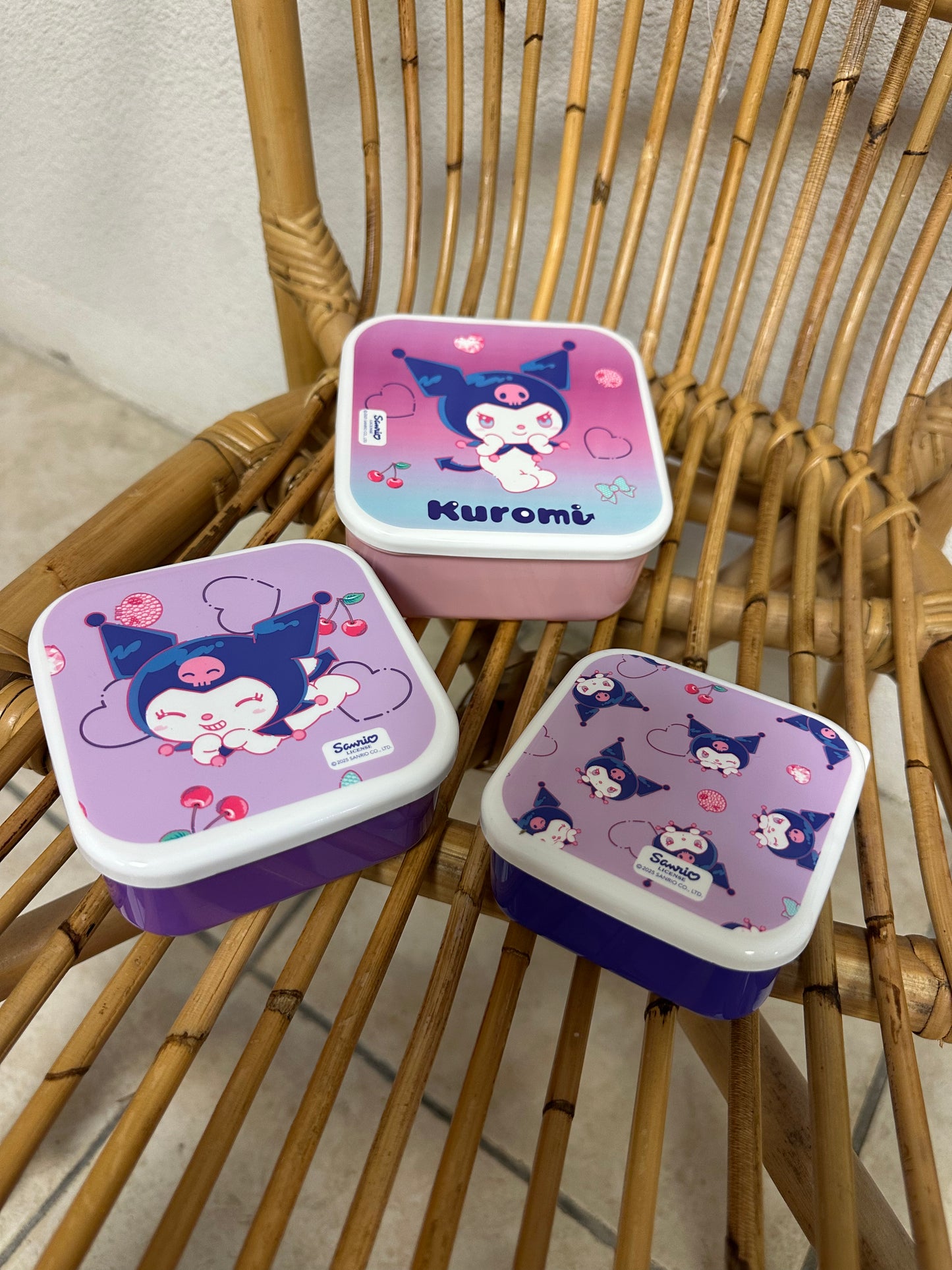 Boite à gouter Kuromi 3en1