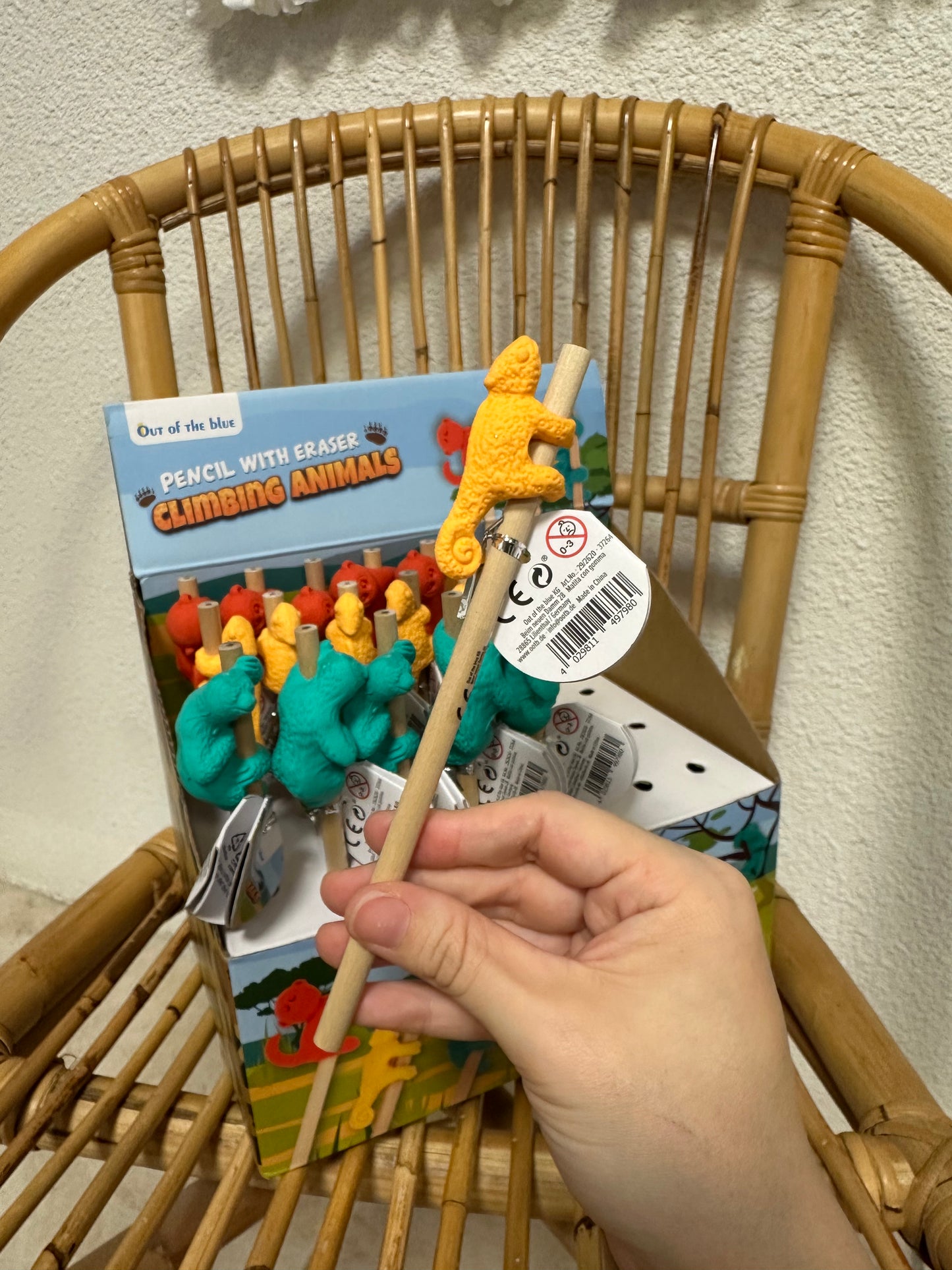 Crayon de papier animaux