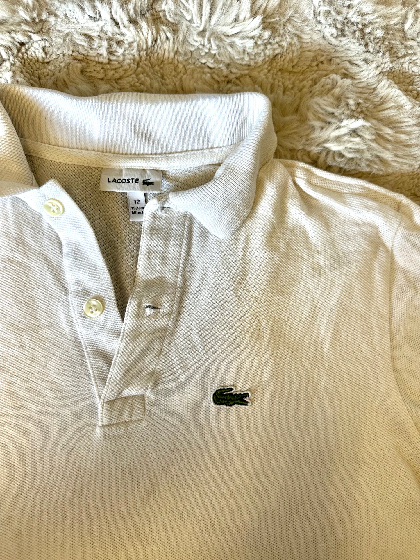 Polo Lacoste 12 ans