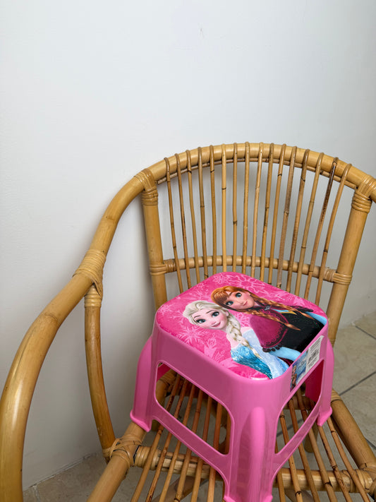 Tabouret Reine des Neiges