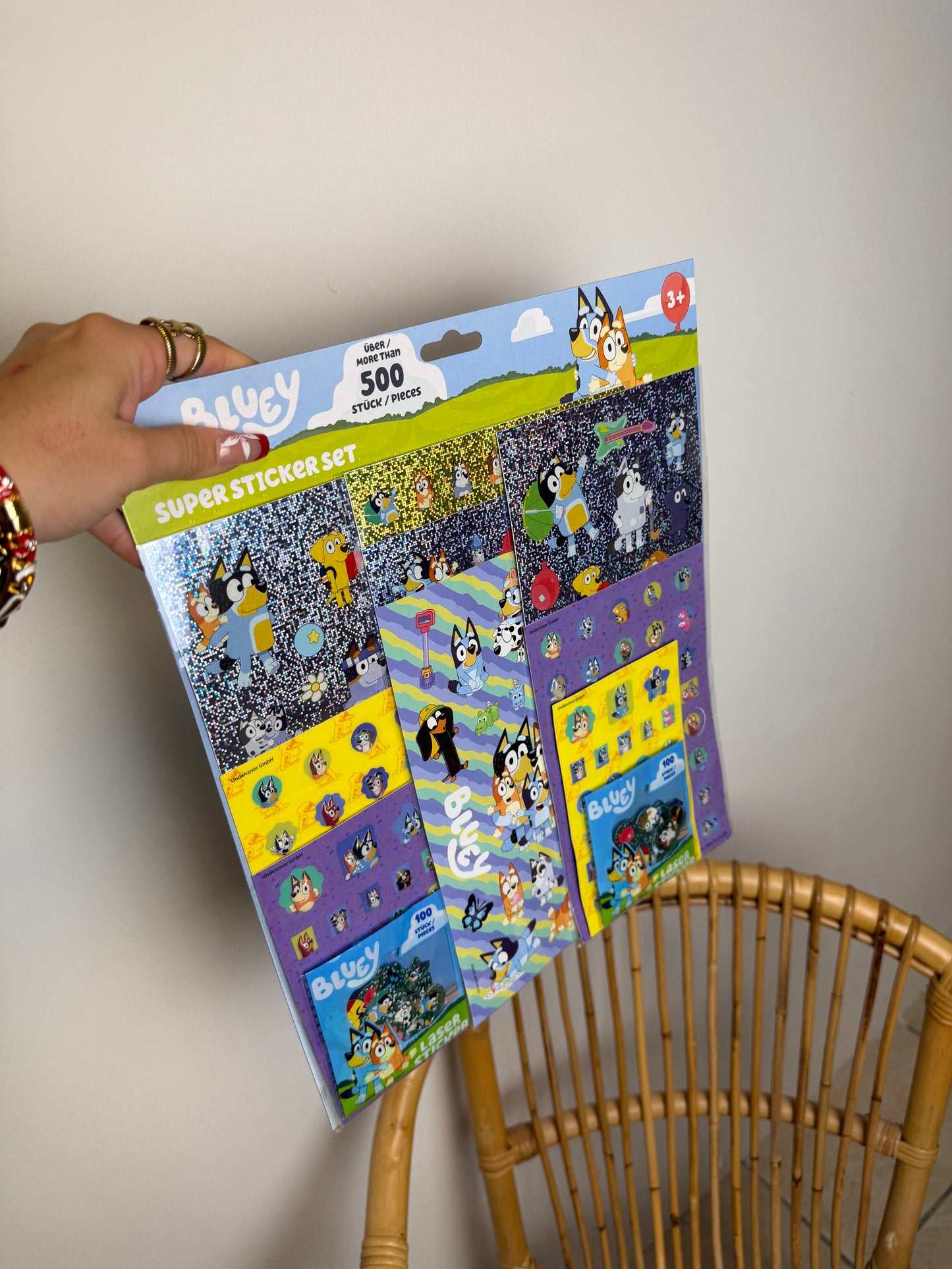 500 Stickers Bluey