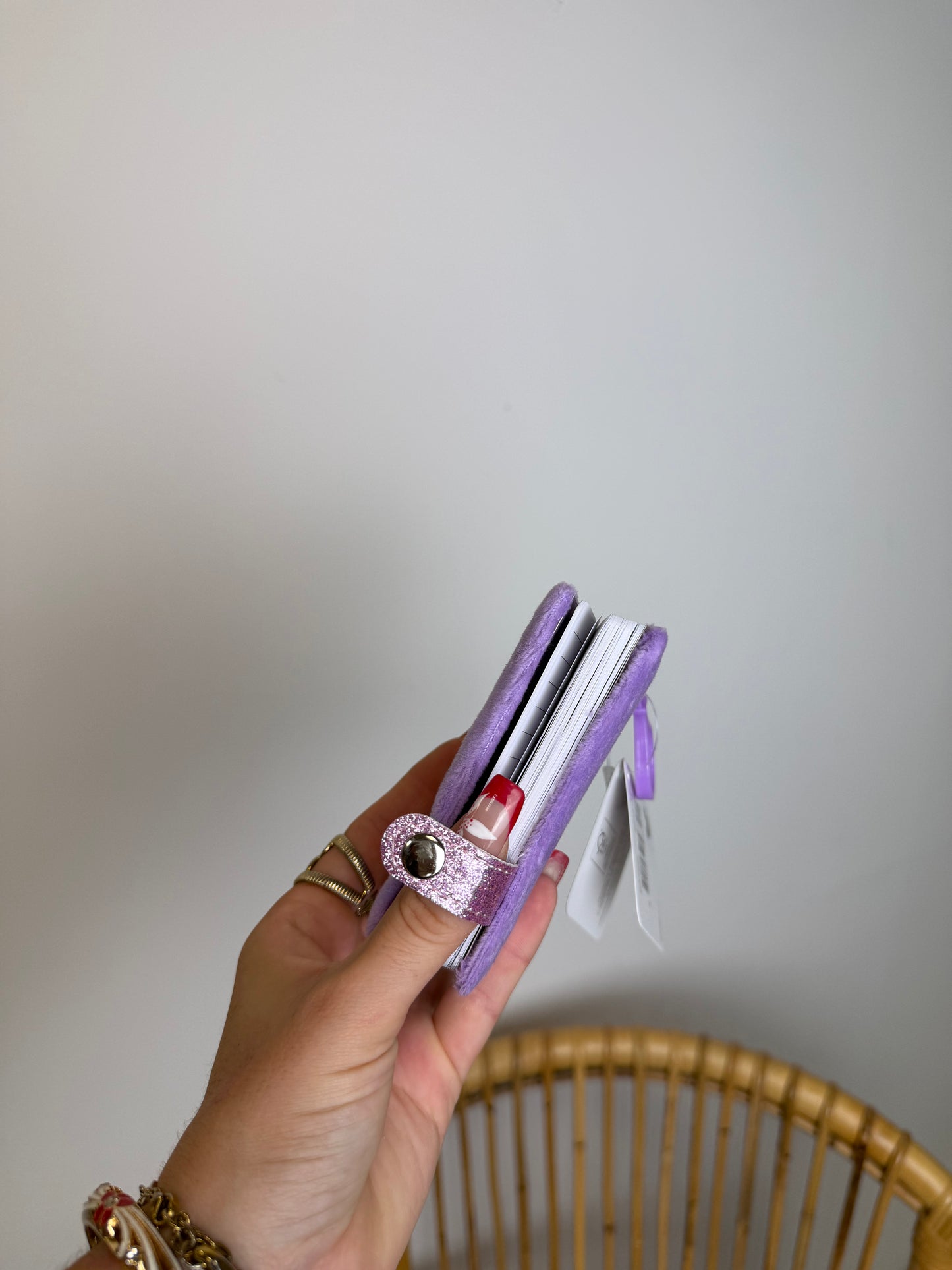 Carnet Stitch violet