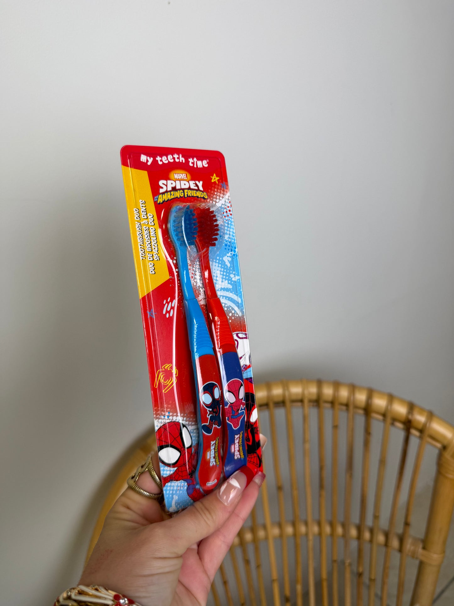 Lot 2 brosses à dents Spider Man