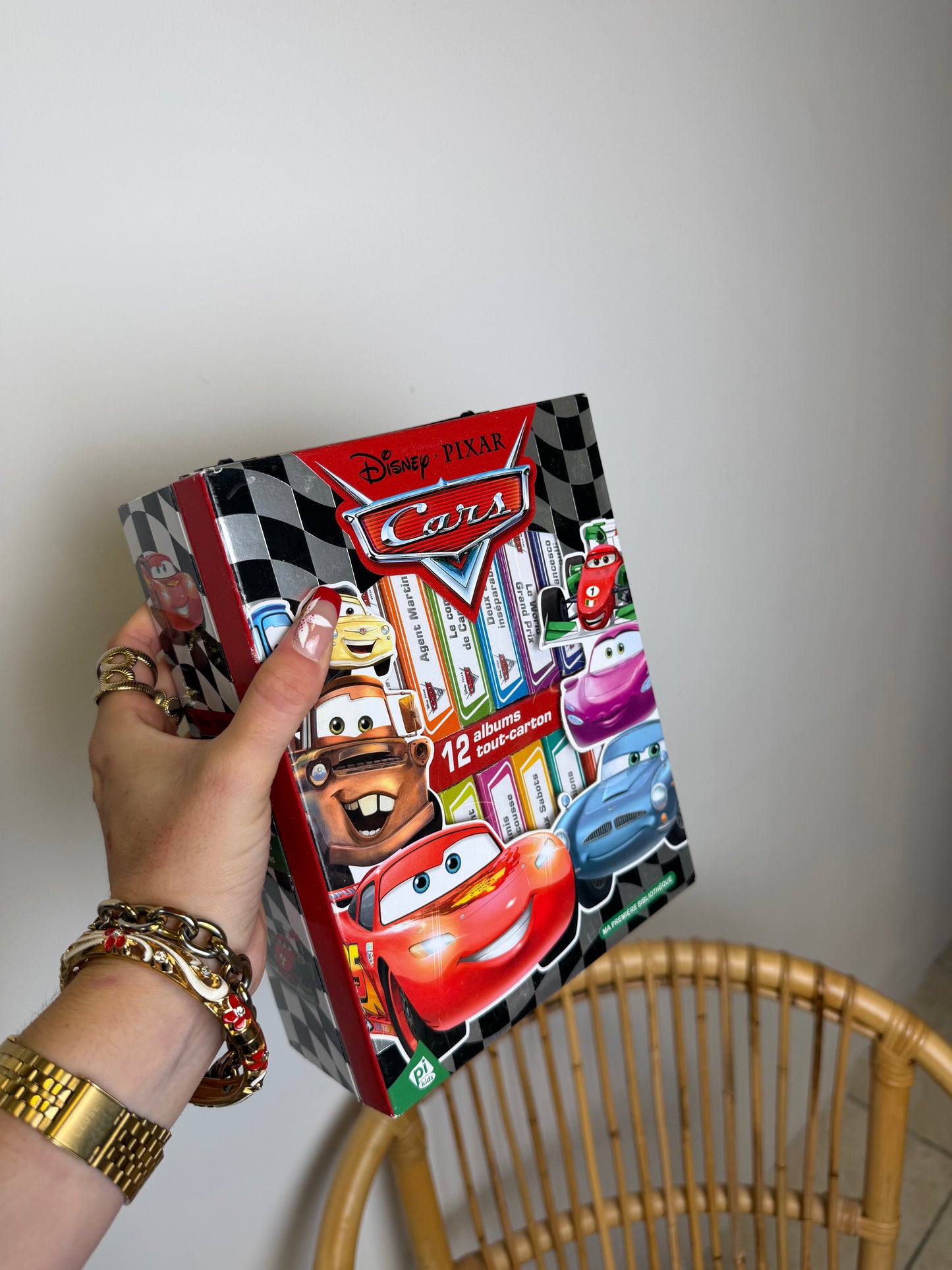 Coffret 12 livres Cars