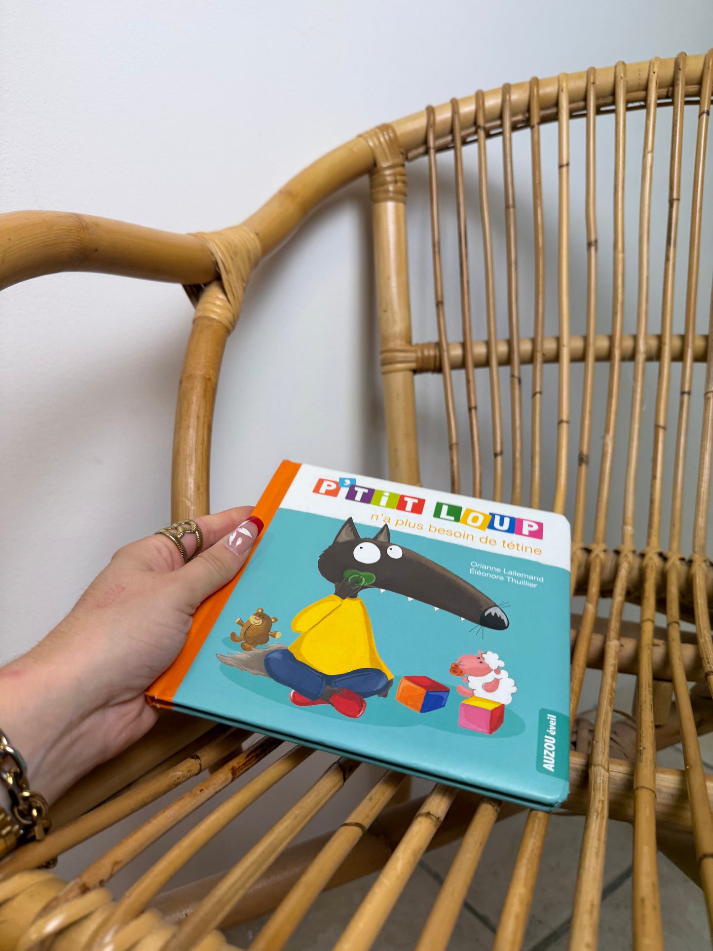 Livre P'tit Loup n'a plus besoin de tétine