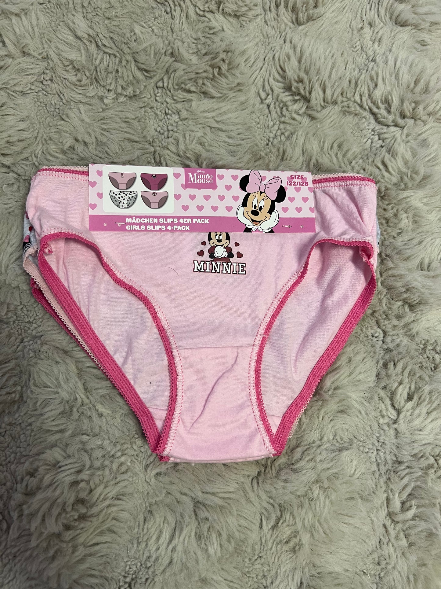 Lot 4 culottes Minnie