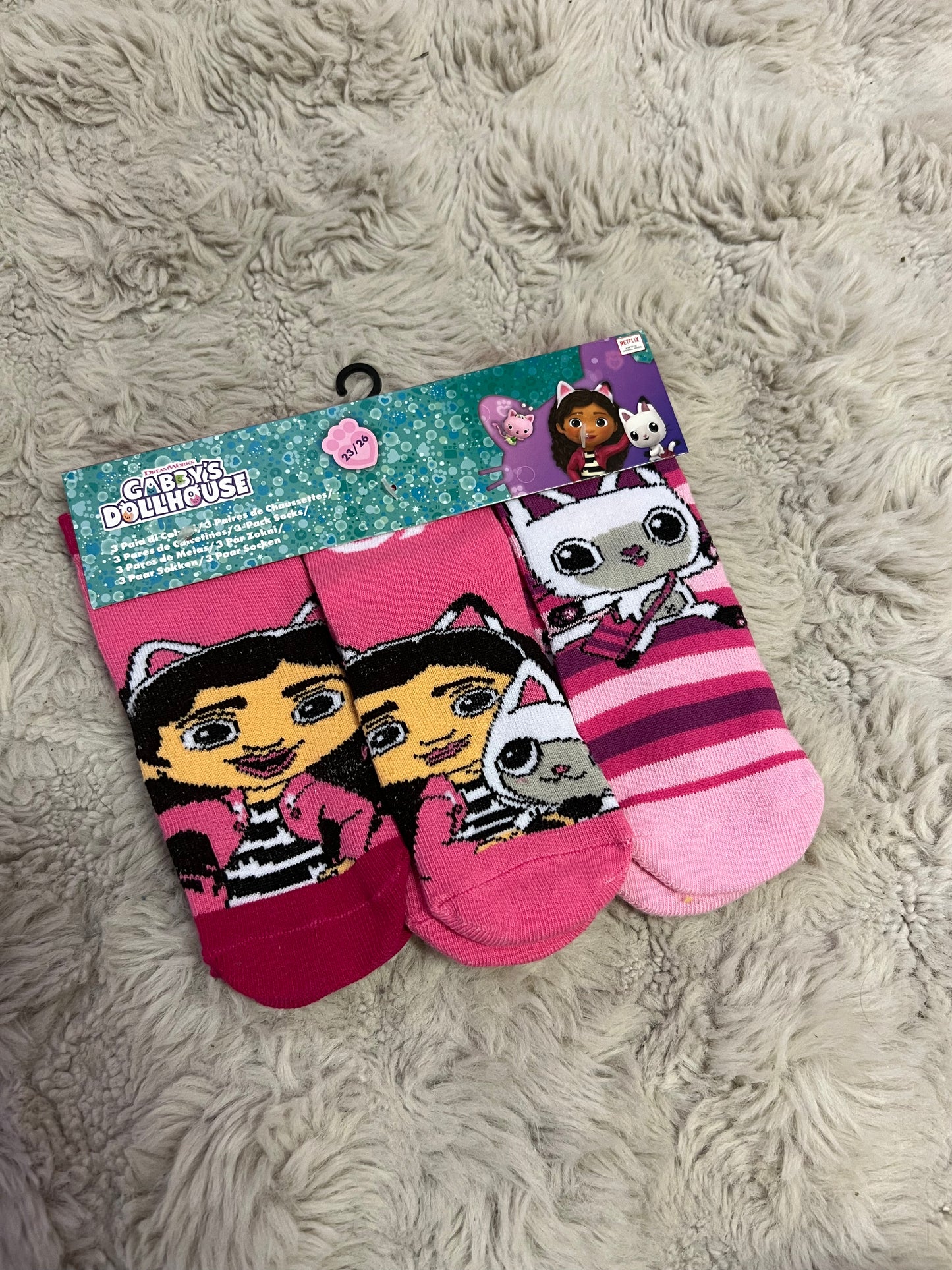 Chaussettes Gabbychat x3