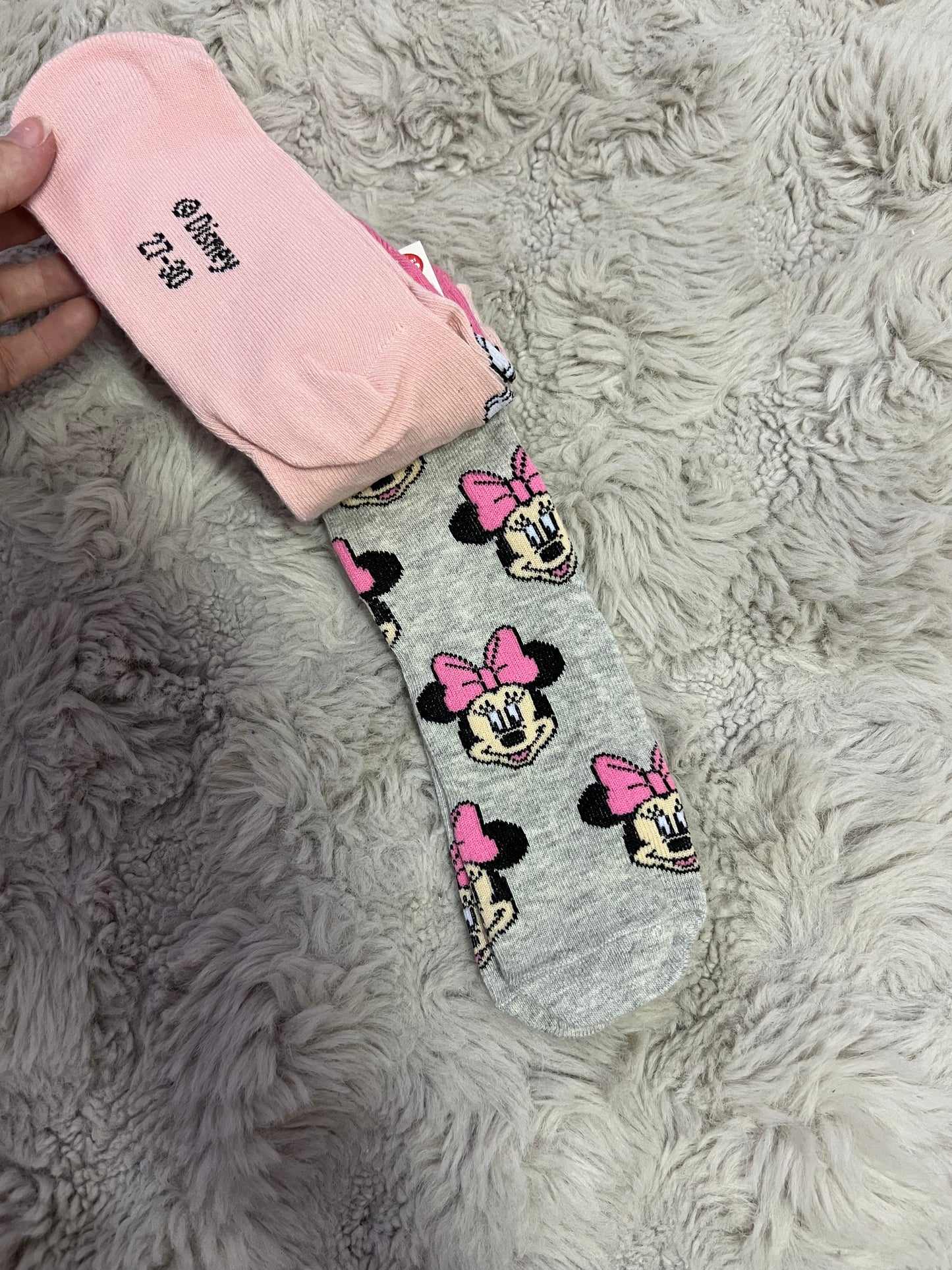 Chaussettes Minnie x3