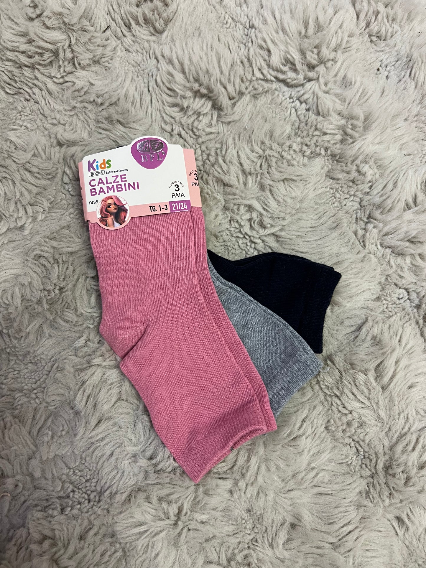 Chaussettes Filles x3
