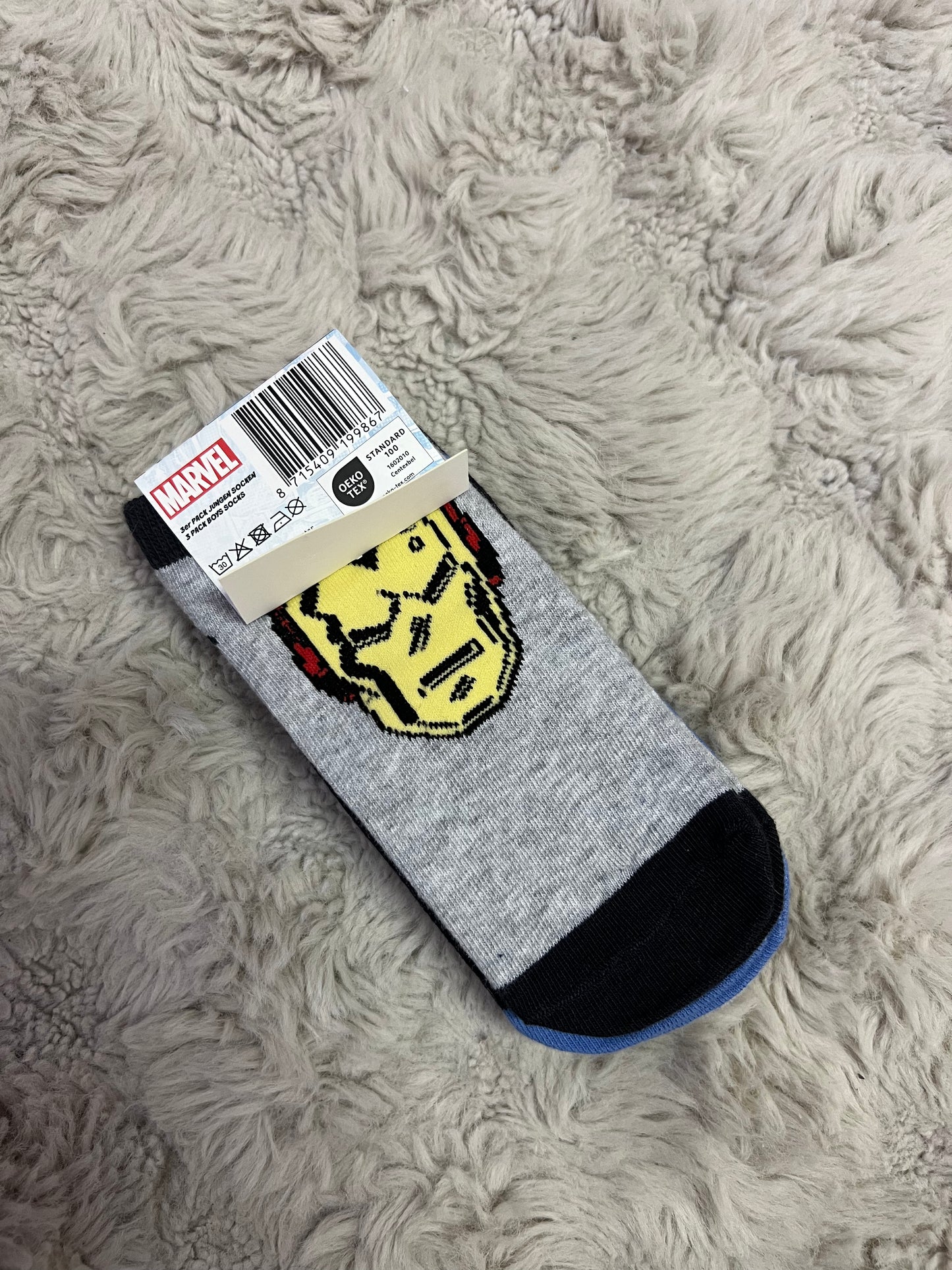 Chaussettes Marvel x3