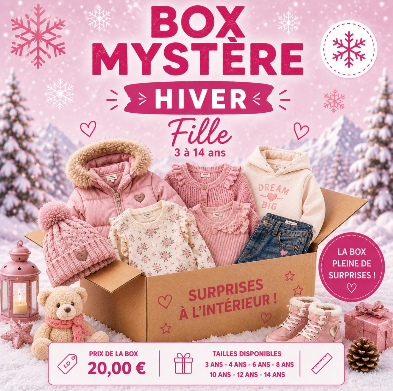 Box Junior Fille Hiver
