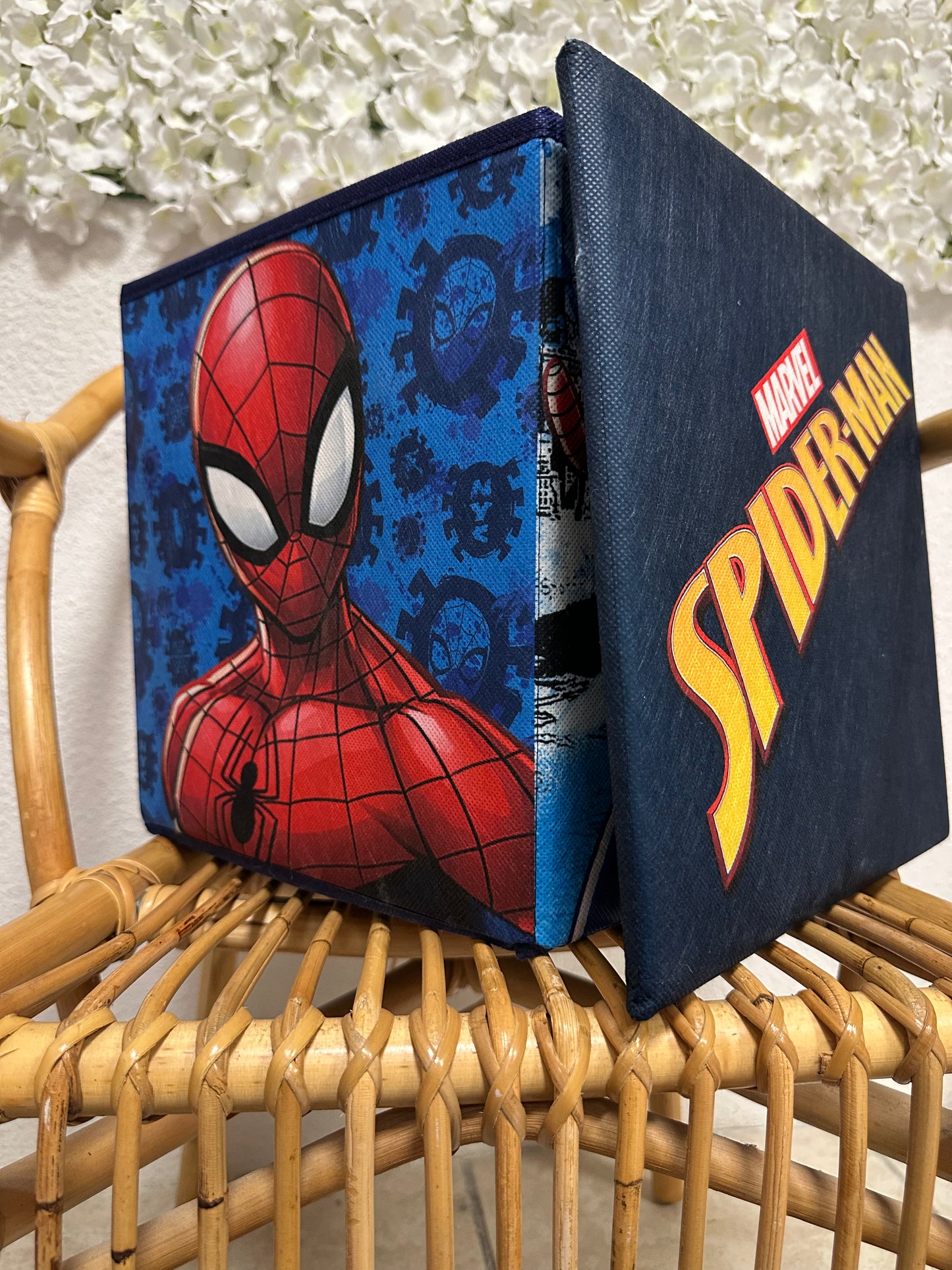 Cube de rangement Spider Man
