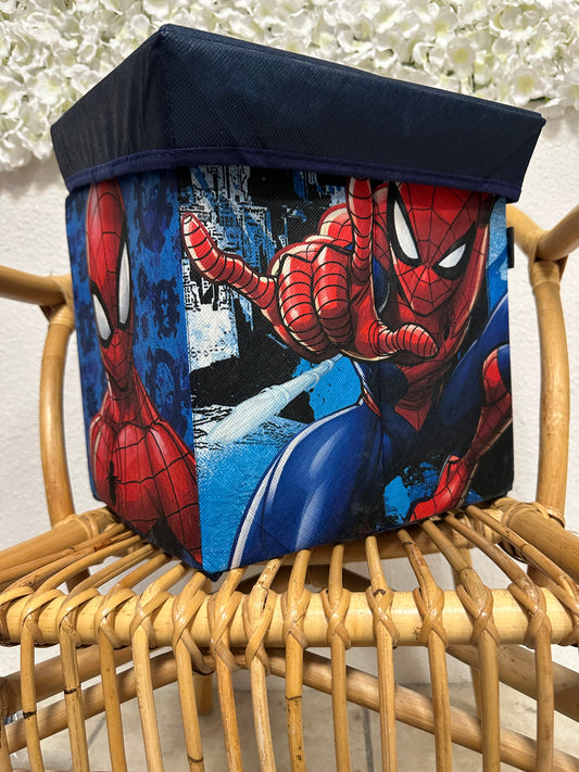 Cube de rangement Spider Man